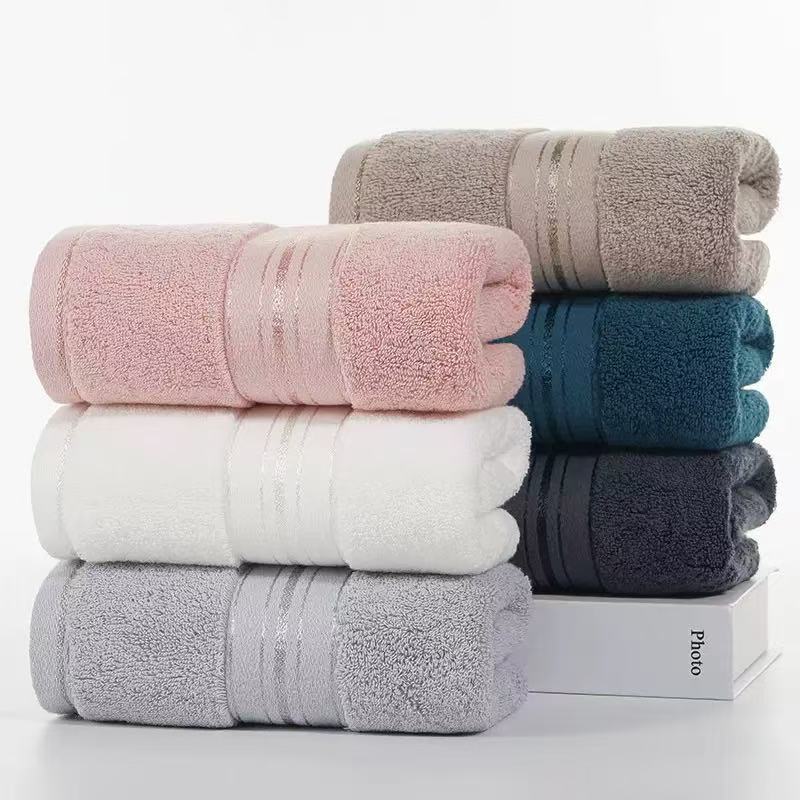 Pack of 5 Grey Towels, 13.8 x 29.5 Inches,130 grams per piece, 100% Cotton, Lighter, Quicker to Dry, Super Soft and Absorbent, for Bathroom, Kitchen,Grey