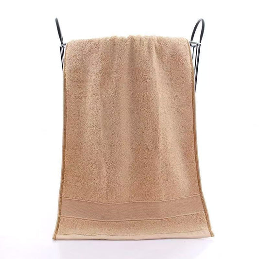 Pack of 5 Khaki Towels, 13.8 x 29.5 Inches,140 grams per piece, 100% Cotton, Lighter, Quicker to Dry, Super Soft and Absorbent, for Bathroom, Kitchen,Khaki