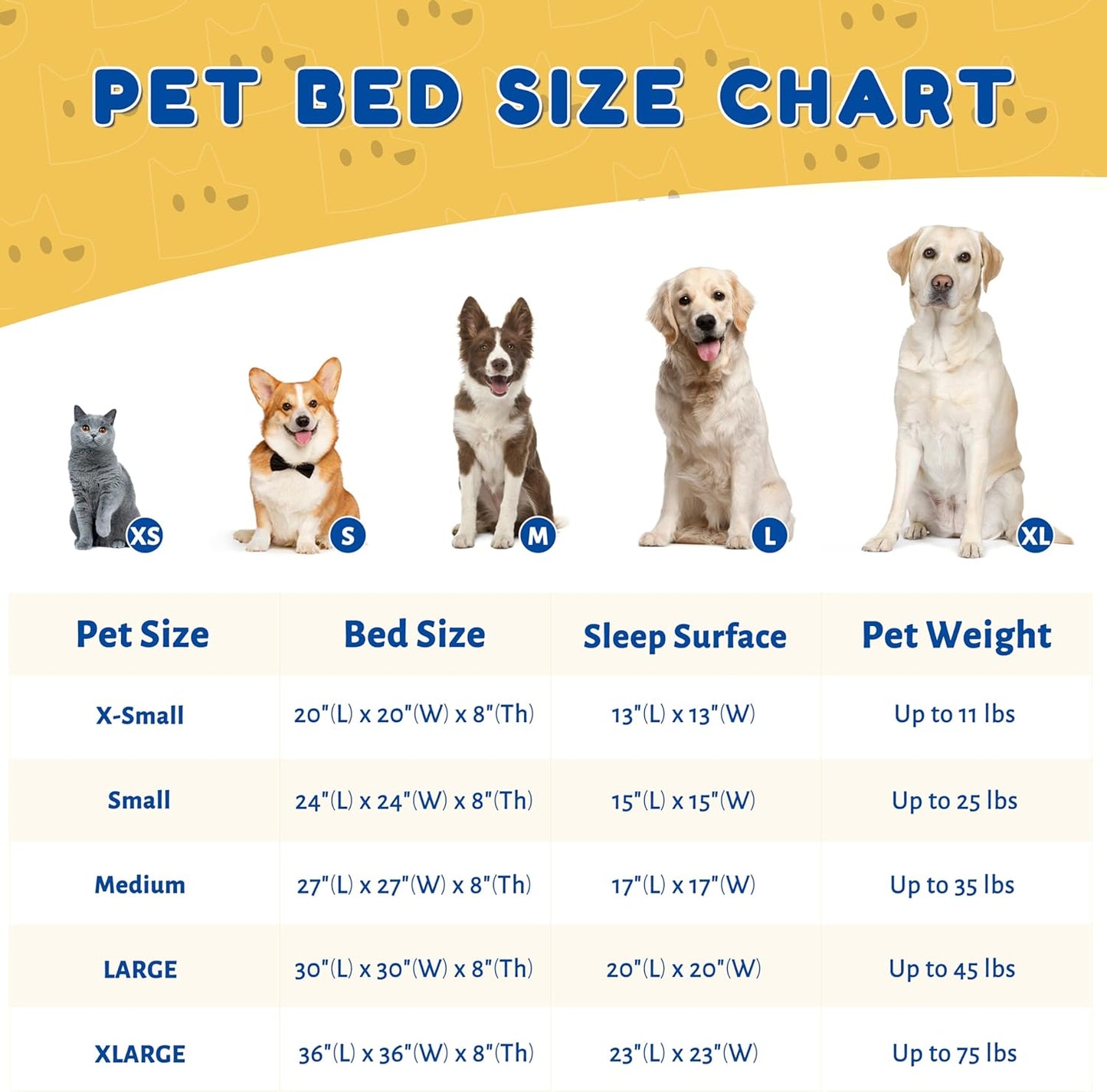 Anti Anxiety Round Fluffy Plush Faux Fur Warm Washable Dog Bed & Cat Bed, Original Bed for Small Medium Large Pets,Blue