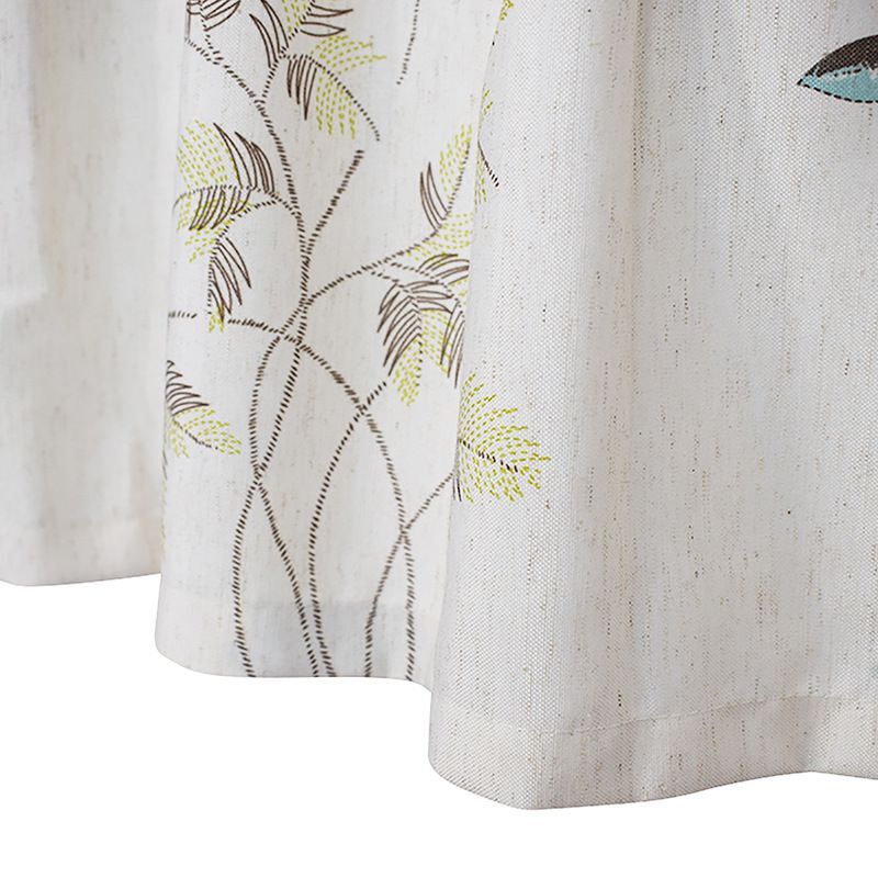 2x Herbs Printed Valances for Windows Rod Pocket Window Valance for Kitchen Living Room