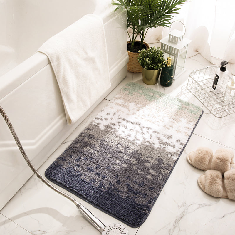 Bathroom Mats Non-Slip Rug Soft Bathroom Floor Mat for Entrance Green Bath Rug,Green