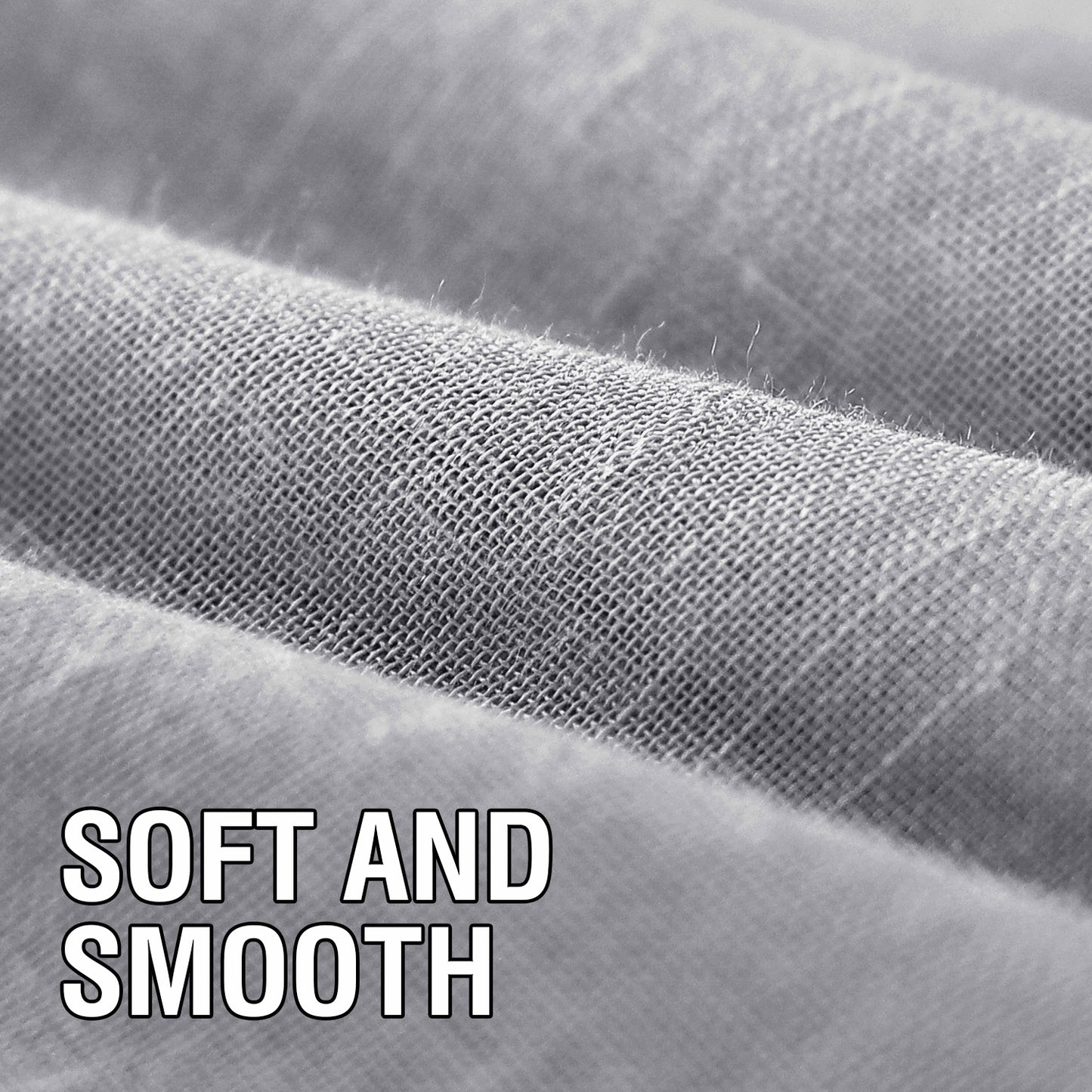 Natural Linen Sheer Curtains 2 Panels, Tab Top Semitransparent Semi-Sheer Soft Comfort Privacy Drapes,Grey