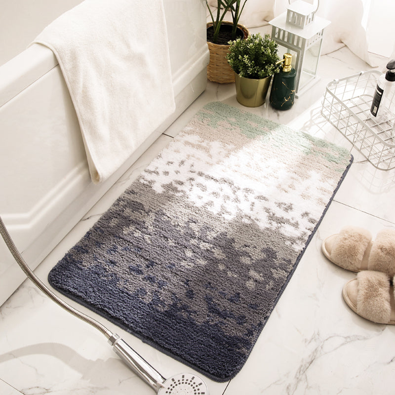 Bathroom Mats Non-Slip Rug Soft Bathroom Floor Mat for Entrance Green Bath Rug,Green