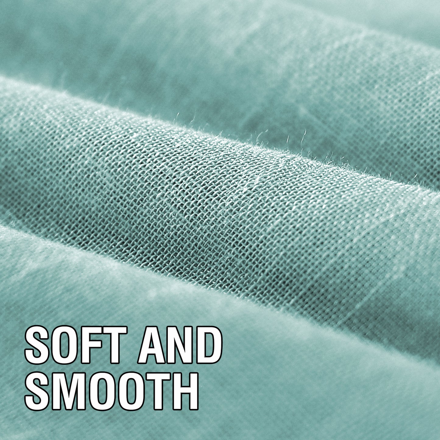 Natural Linen Sheer Curtains 2 Panels, Tab Top Semitransparent Semi-Sheer Soft Comfort Privacy Drapes,Sage