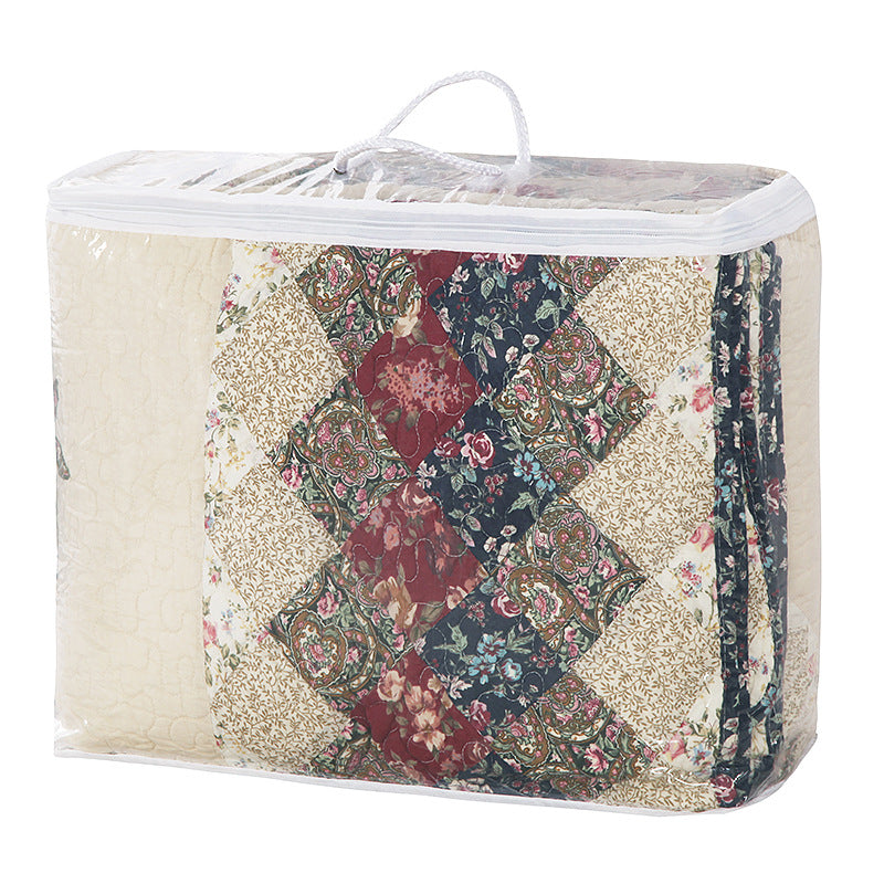 3 Piece reversible quilt bedding set（1 quilt plus 2 pillowcase）