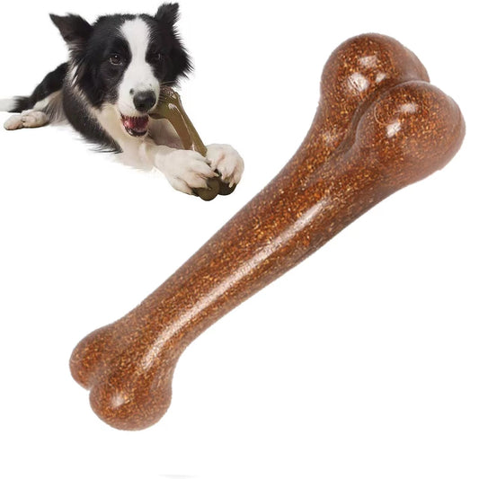Dog Toys for Aggressive Chewers, Beef Flavor Indestructible Dog Chew Toys for Aggressive Chewers, Tough Dog Chew Toys for Large/Medium/Small Dogs
