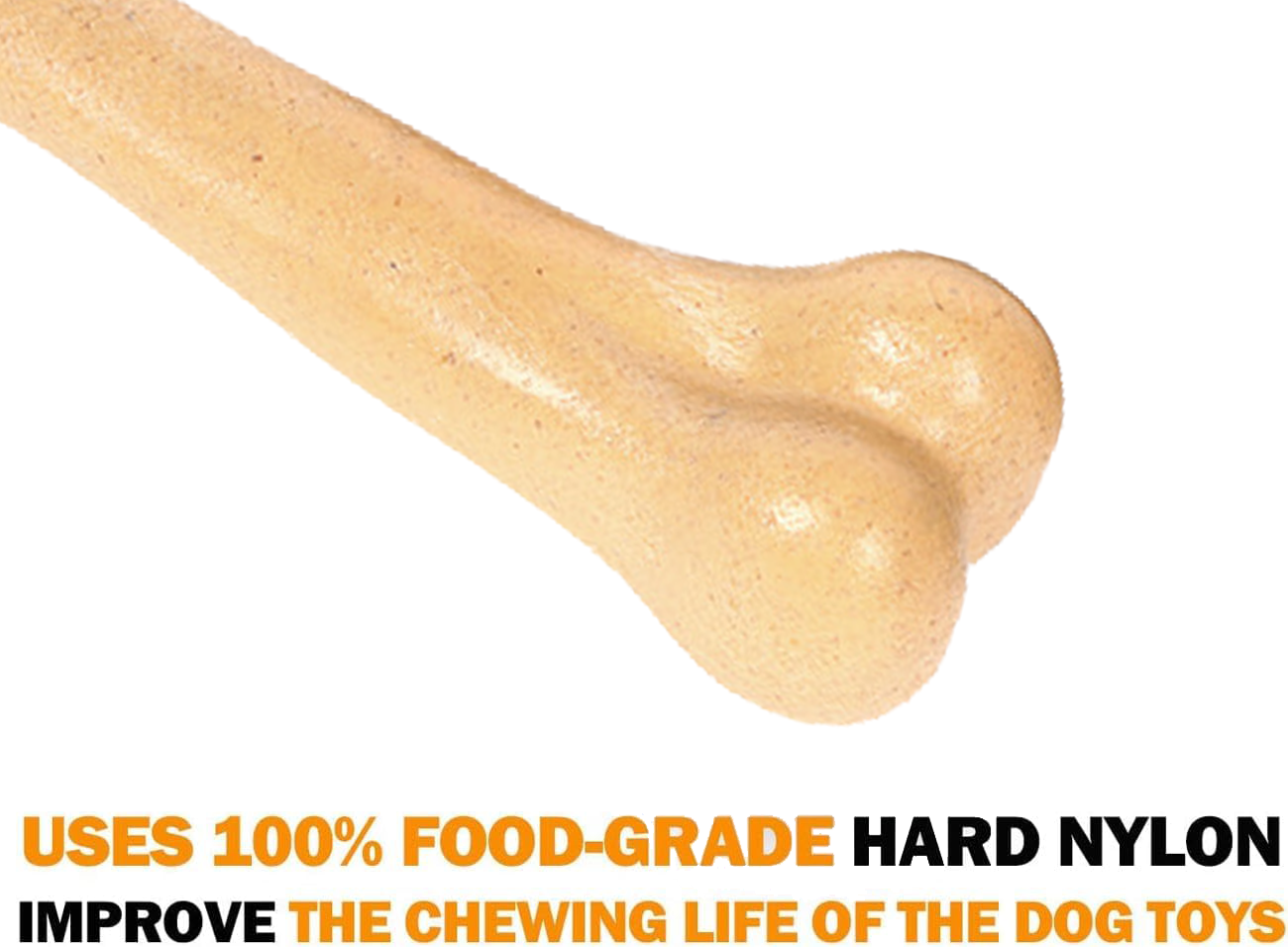 Dog Toys for Aggressive Chewers, Baconic Flavor Indestructible Dog Chew Toys for Aggressive Chewers, Tough Dog Chew Toys for Large/Medium/Small Dogs