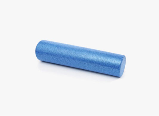 High-Density Round Foam Roller for Exercise, Massage, Muscle Recovery,(Blue)
