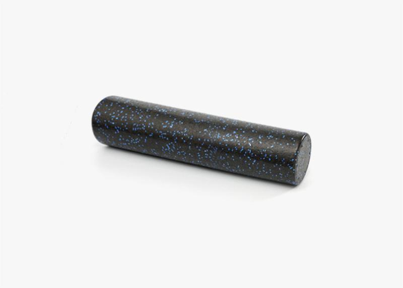 High-Density Round Foam Roller for Exercise, Massage, Muscle Recovery,(Blue&Black)