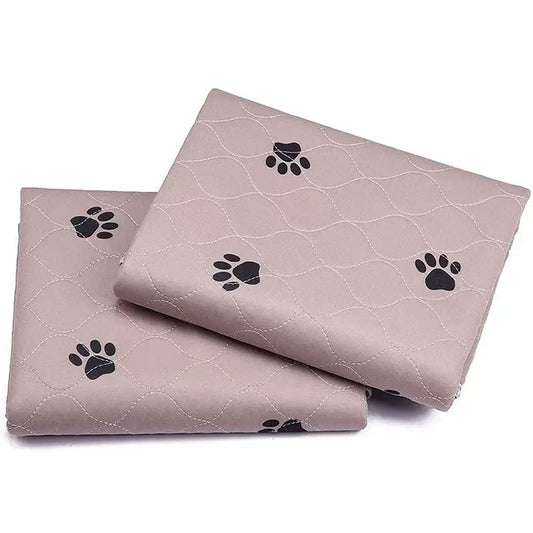 Washable Pee Pads for Dogs, Cats, Puppy, 2 Pack Ultra-Absorbent and Leak-Proof Non-Slip Reusable Potty Training Pads for Cages,Colorful