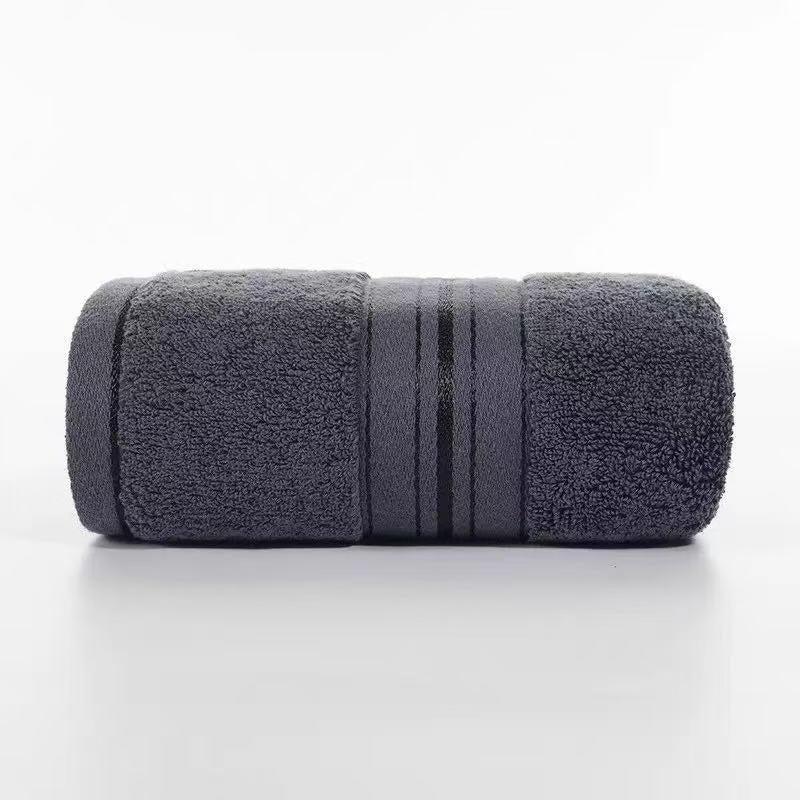 Pack of 5 Grey Towels, 13.8 x 29.5 Inches,130 grams per piece, 100% Cotton, Lighter, Quicker to Dry, Super Soft and Absorbent, for Bathroom, Kitchen,Grey