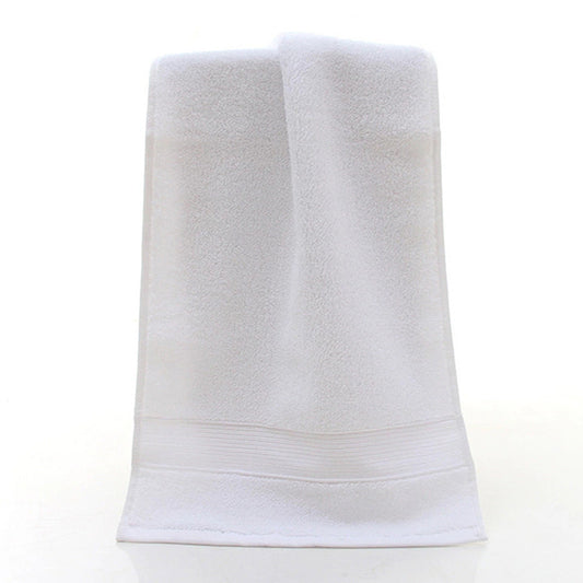 Pack of 5 White Towels, 13.8 x 29.5 Inches,140 grams per piece, 100% Cotton, Lighter, Quicker to Dry, Super Soft and Absorbent, for Bathroom, Kitchen,White