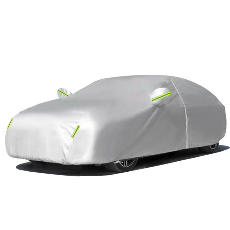 Car Cover, Indoor Protection, Breathable Dustproof Cover, Gray, DuPont Oxford Cotton inside,See Vehicle Size,Winter Rain Sun SUV Sedan,Silver