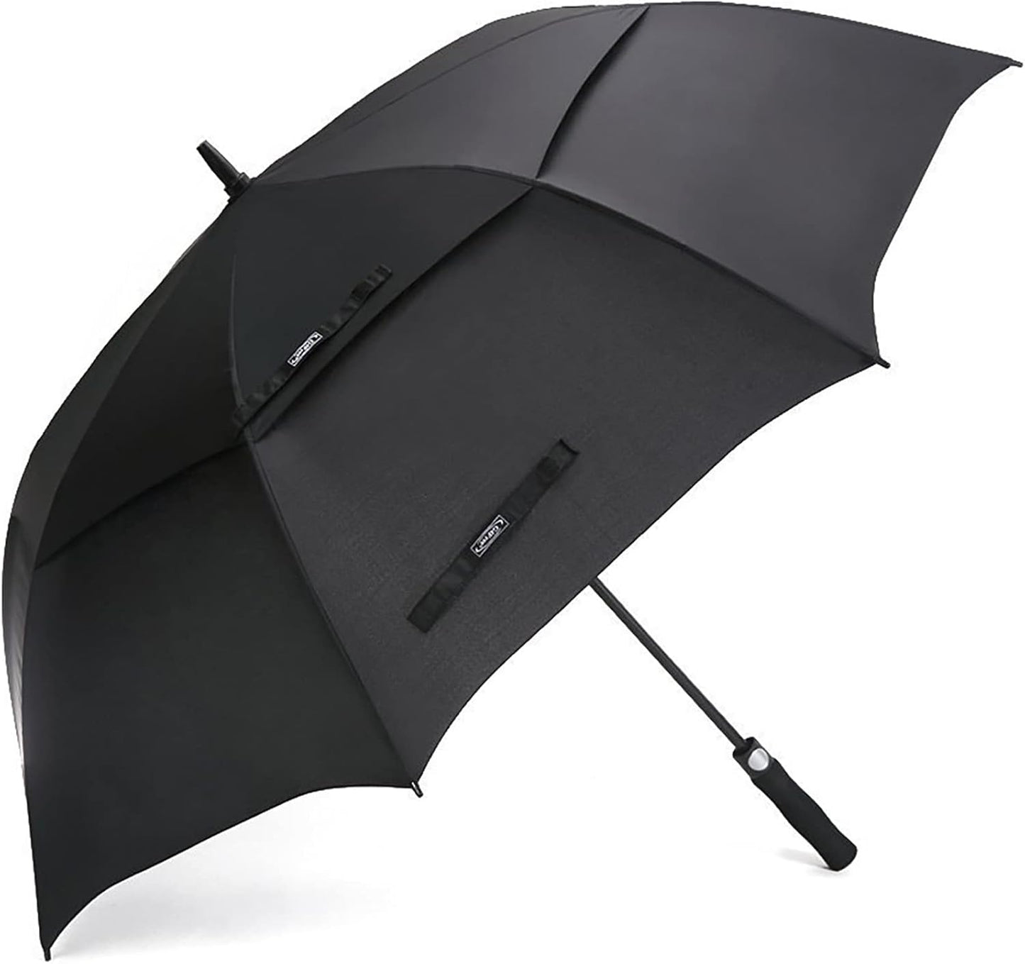 52 Inch Automatic Open Golf Umbrella Oversize Extra Large Double Canopy Vented Windproof Waterproof Stick Umbrellas