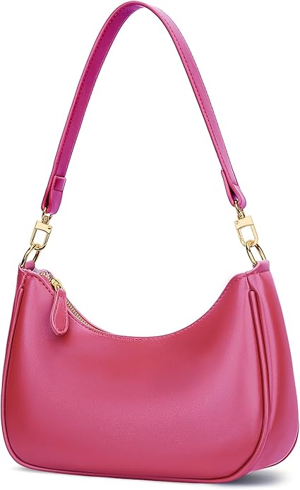 Shoulder Bag for Women Cute Hobo Purses and Handbags Retro Clutch Underarm Purse | Cute, Rose