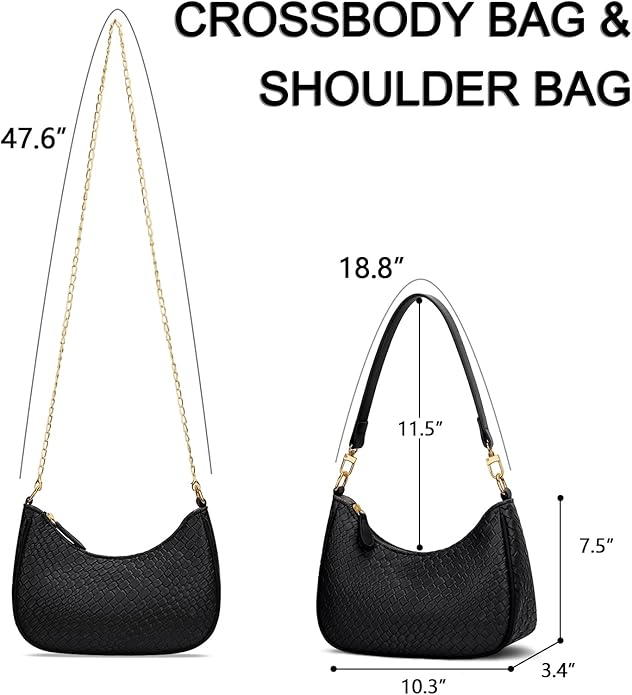 Shoulder Bag for Women Cute Hobo Purses and Handbags Retro Clutch Underarm Purse | Cute, Retro