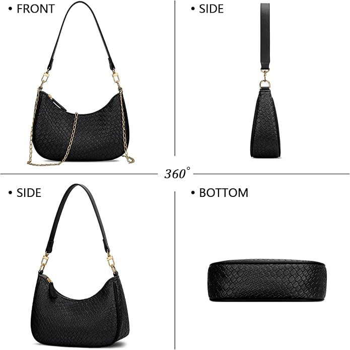 Shoulder Bag for Women Cute Hobo Purses and Handbags Retro Clutch Underarm Purse | Cute, Retro