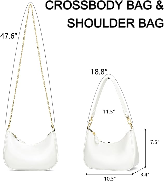 Shoulder Bag for Women Cute Hobo Purses and Handbags Retro Clutch Underarm Purse | Cute, Retro