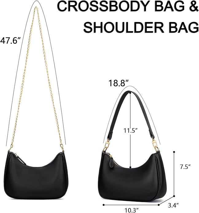 Shoulder Bag for Women Cute Hobo Purses and Handbags Retro Clutch Underarm Purse | Cute, Retro