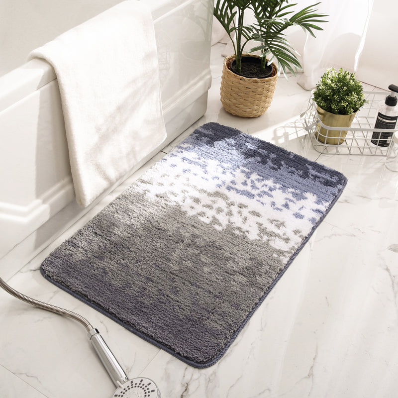 Bathroom Mats Non-Slip Rug Soft Bathroom Floor Mat for Entrance Green Bath Rug,Blue