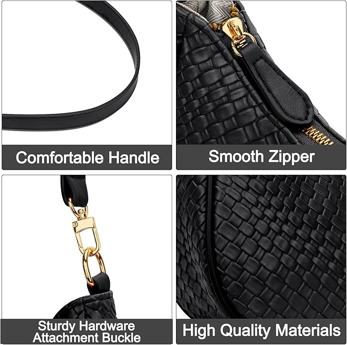 Shoulder Bag for Women Cute Hobo Purses and Handbags Retro Clutch Underarm Purse | Cute, Retro