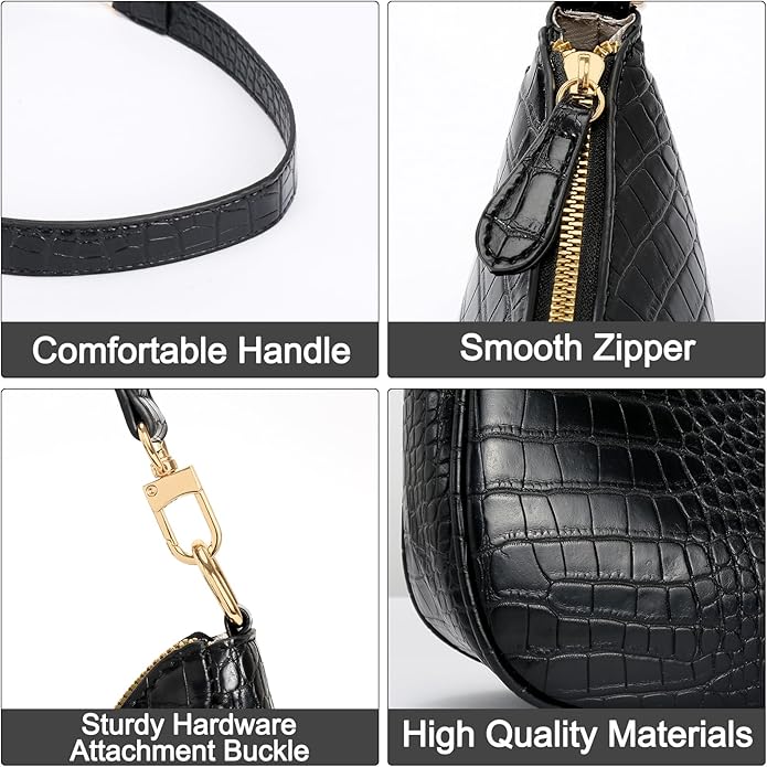 Shoulder Bag for Women Cute Hobo Purses and Handbags Retro Clutch Underarm Purse | Cute, Retro