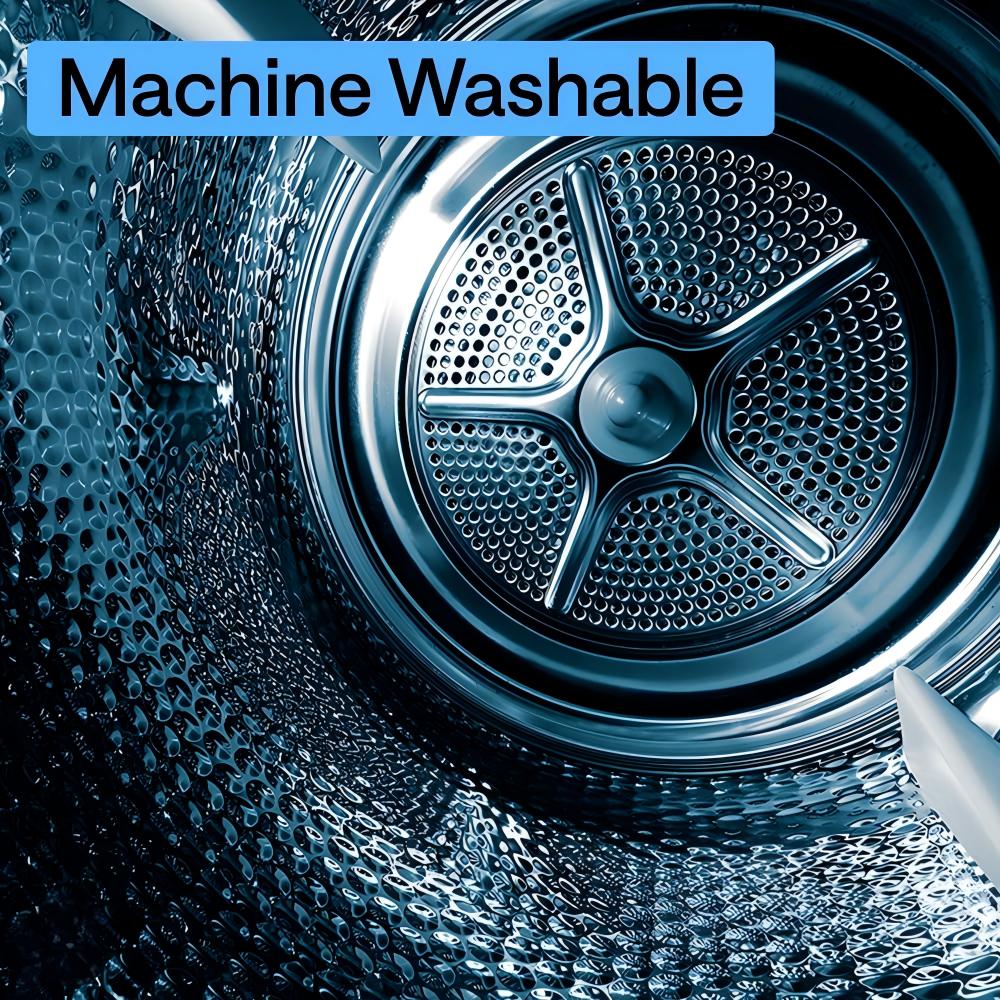 Bath Tub Shower Mat, Machine Washable Floor Liner Mats, Suction Cups and Drain Holes to Keep Tubs Clean, Soft on Feet, Bathroom Essentials,Blue