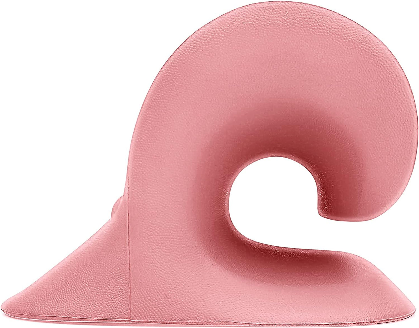 Neck and Shoulder Relaxer, Cervical Traction Device for TMJ Pain Relief and Cervical Spine Alignment, Neck Stretcher (Pink)