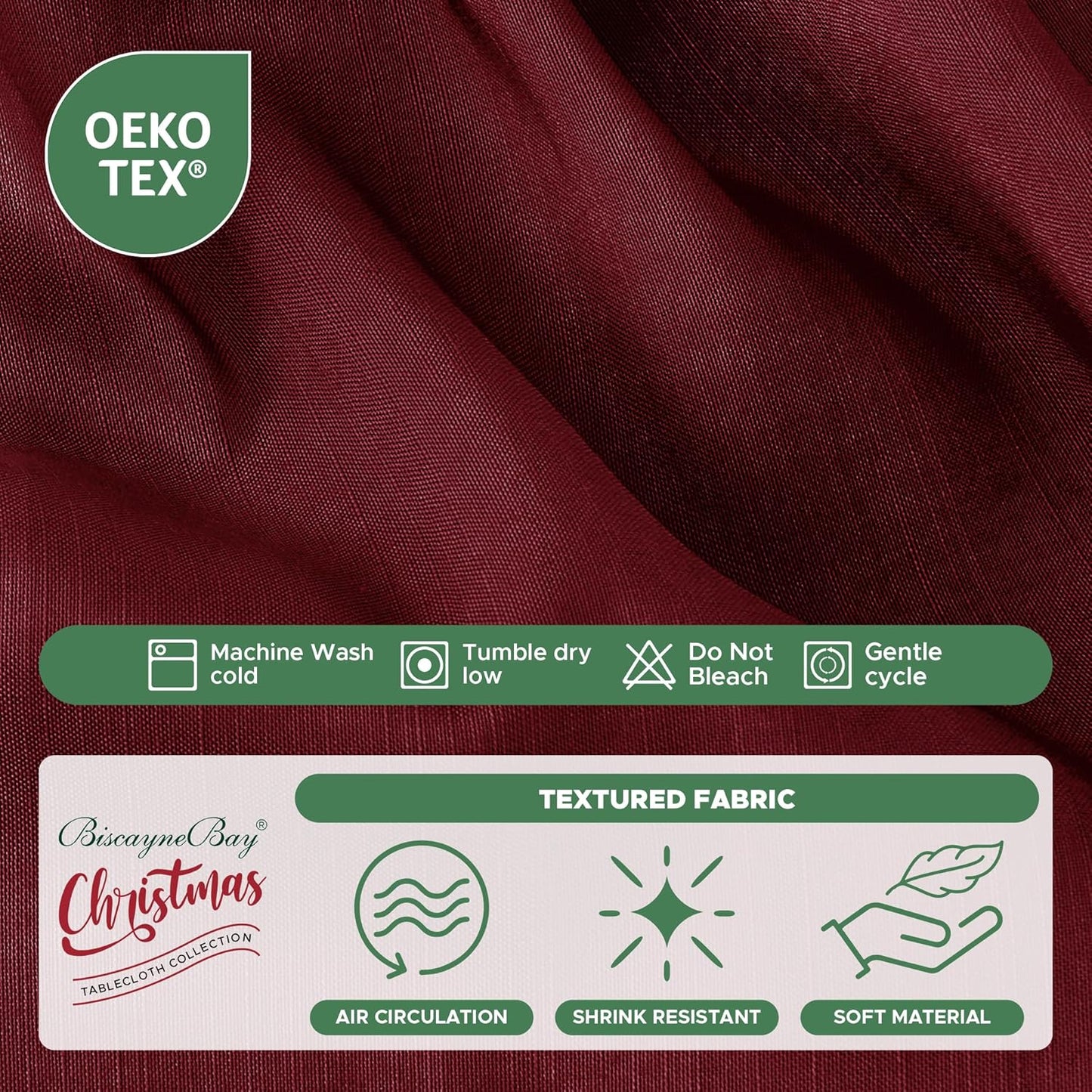 Wrap Around Bed Skirts  15" Drop, Aqua Adjustable Elastic Dust Ruffles Easy Fit Wrinkle & Fade Resistant  Machine Washable ,Burgundy