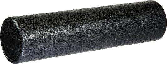High-Density Round Foam Roller for Exercise, Massage, Muscle Recovery,Black