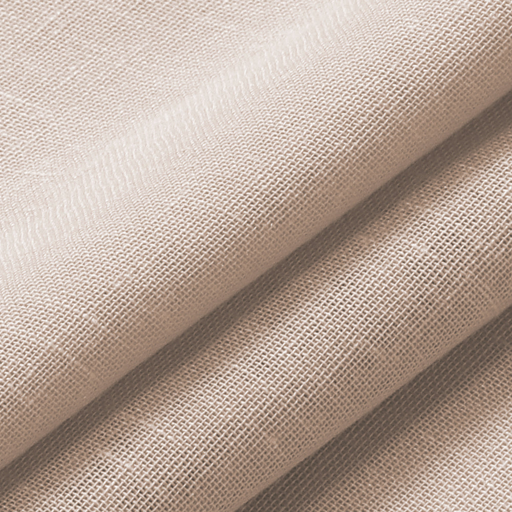 Natural Linen Sheer Curtains 2 Panels, Grommet Semitransparent Semi-Sheer Soft Comfort Privacy Drapes,Natural