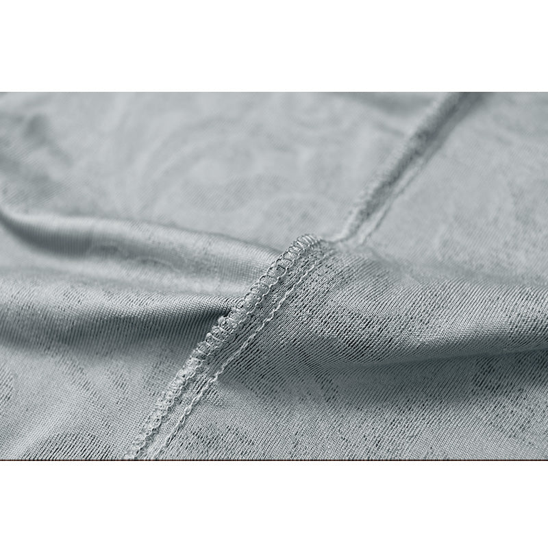 Stretch Recliner Sofa Cover Jacquard Reclining Cover with Side Pocket for 1/2/3 Seater, Light Grey