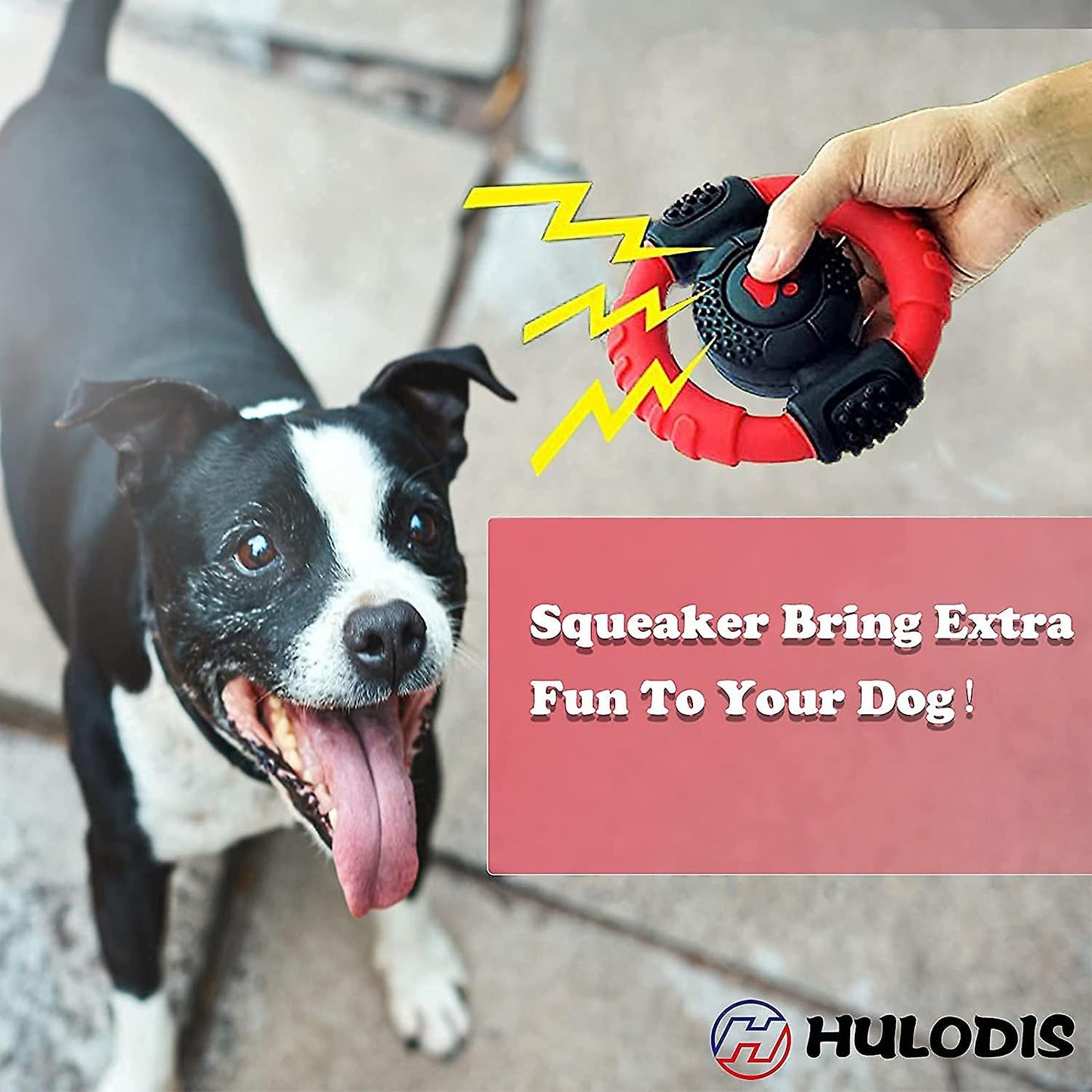 Dog chew toys for aggressive chewers large breed, lifetime replacement, tough indestructible dog squeaky toys for large medium small dogs