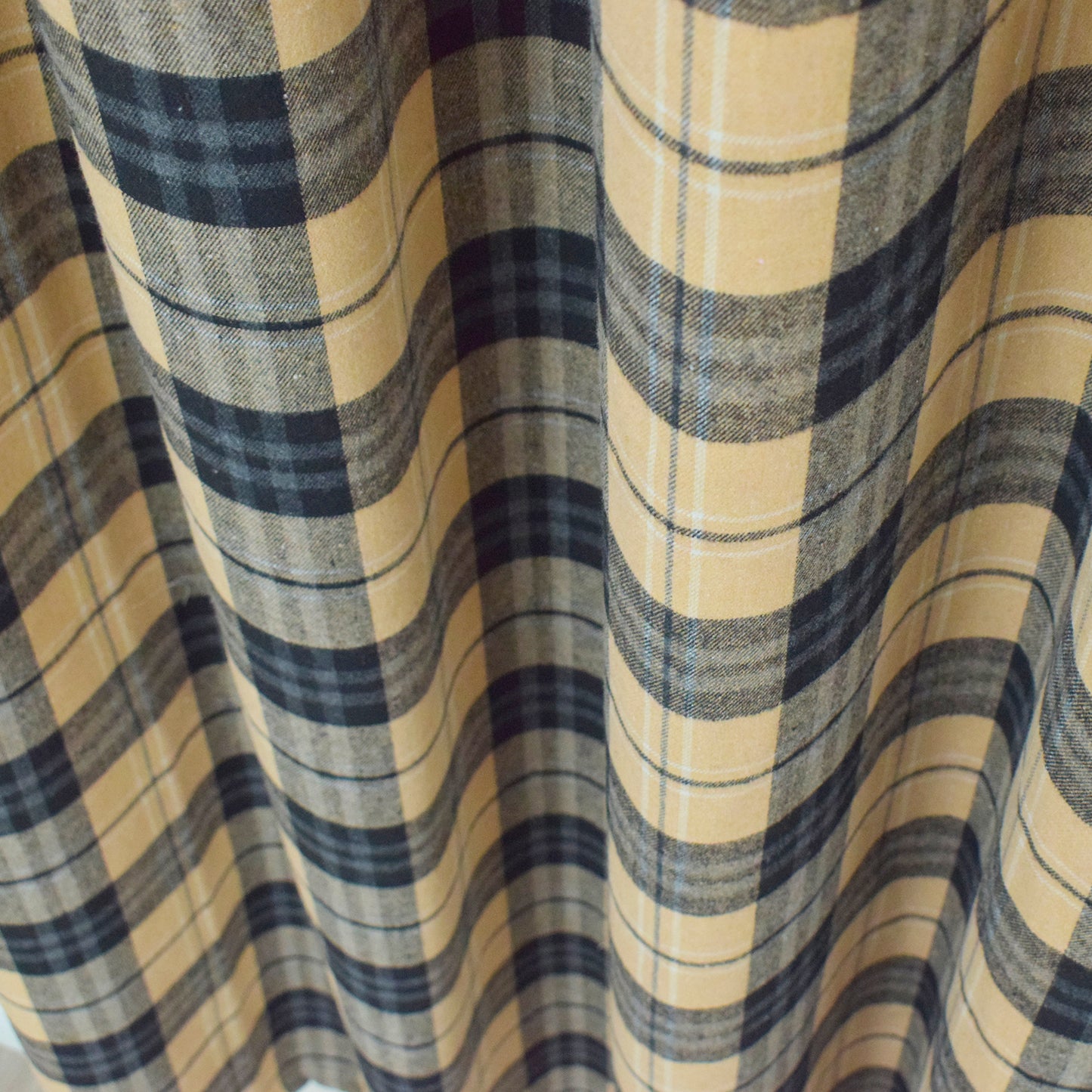 Outdoor Curtains for Patio Waterproof - Grommet Semi Sheer Curtains for Gazebo, Porch and Cabana, Yellow and White