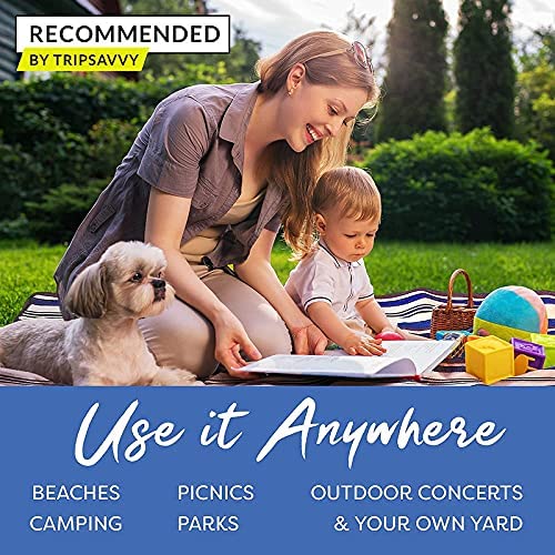 Picnic Outdoor Blanket Roll Up Blanket Beach Mat for Camping
