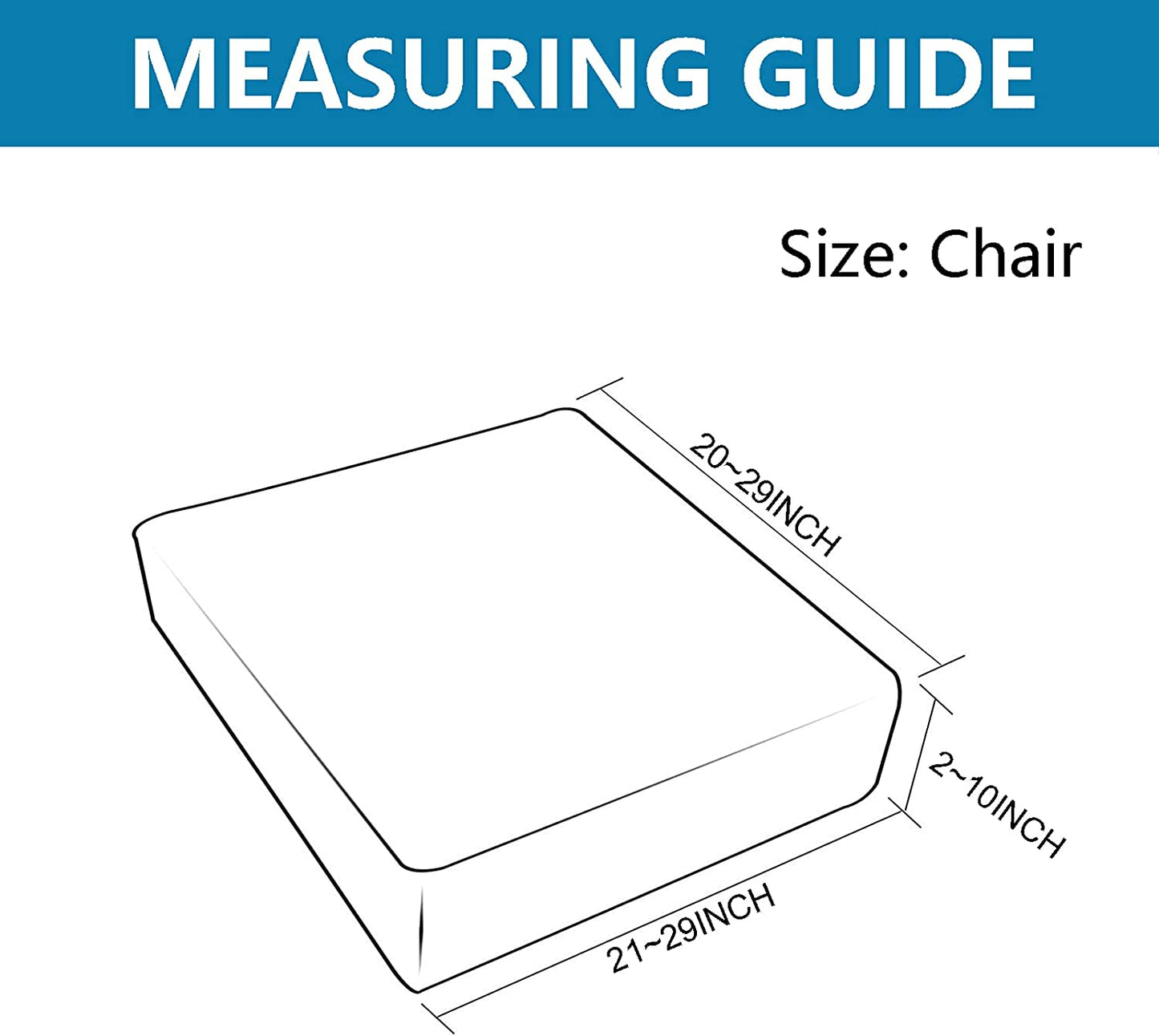 Water Repellent Sofa Couch Cushion Covers Sofa Seat Slipcover Suitable for 1/2/3 Setaer Furniture Protector, Non Slip Small Checks, Sage