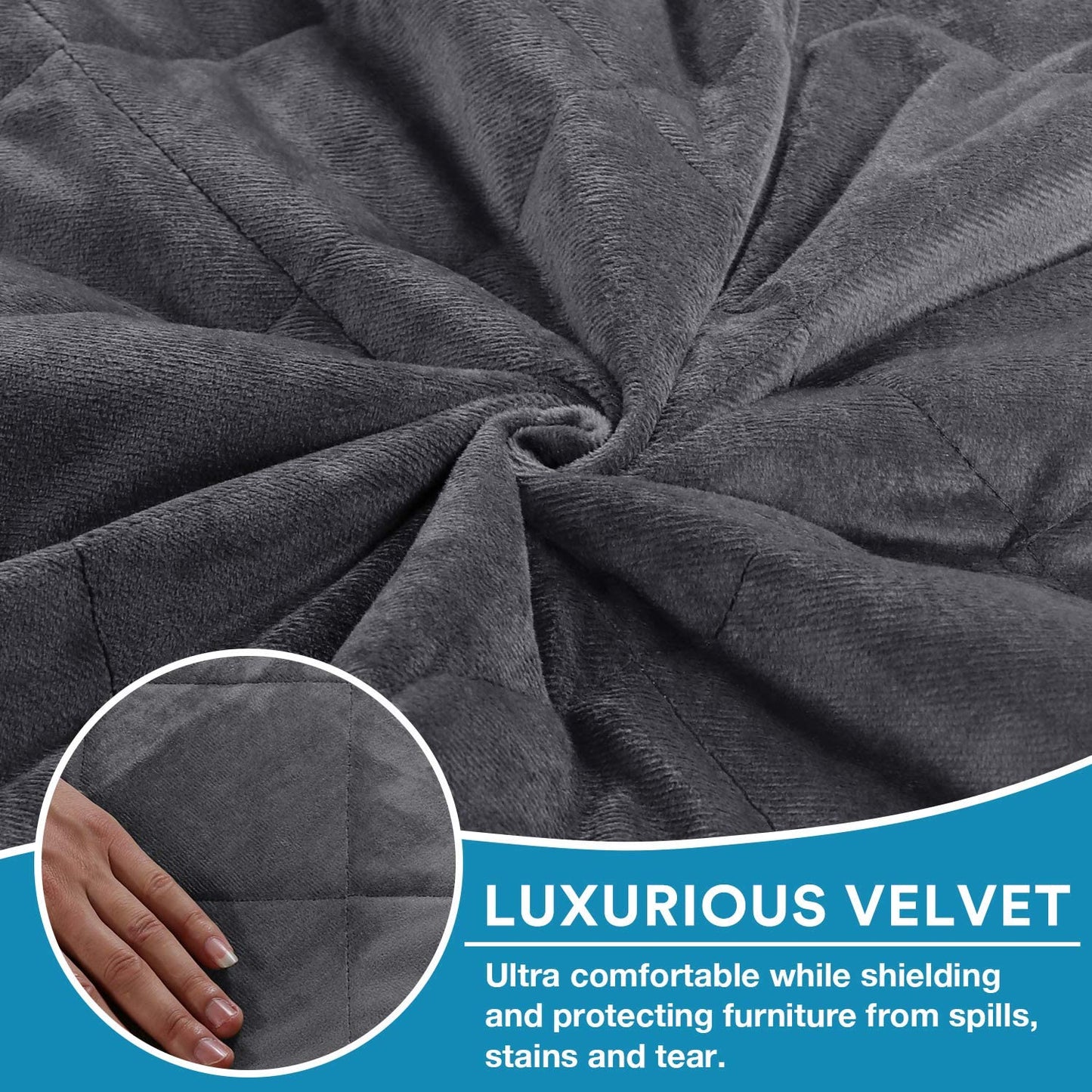 Recliner Covers Velvet Slip Resistant Recliner Sofa Slipcover Seat  Couch Furniture Protector with Elastic Straps Recliner Cover - Grey