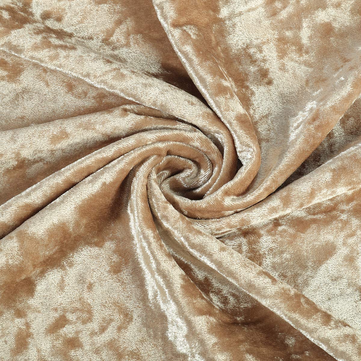 Stretch Chair Slipcover Crushed Velvet Covers 2/4/6/8 PCS, Gold