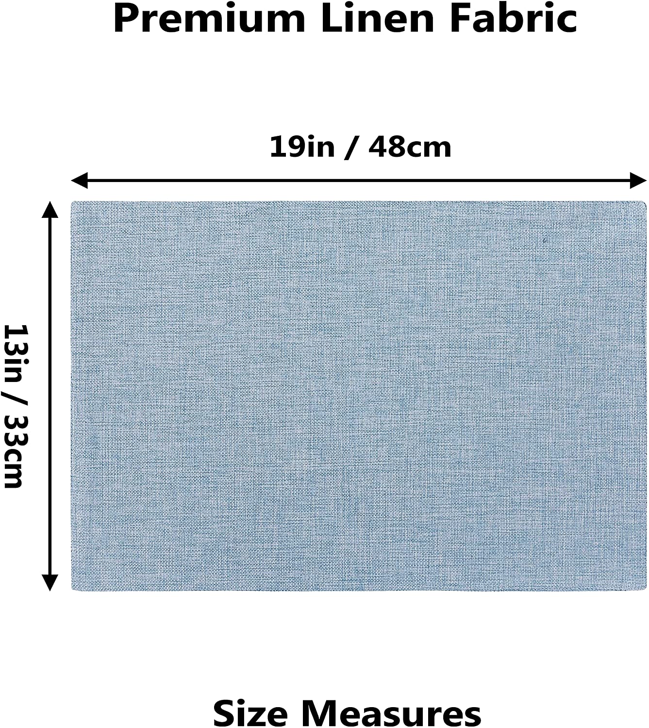 Blue Placemats Set of 4/6/8 Table Place Mats Mother's Day Decorations Blush Placemats Washable Place Mats for Dining Kitchen Restaurant Table
