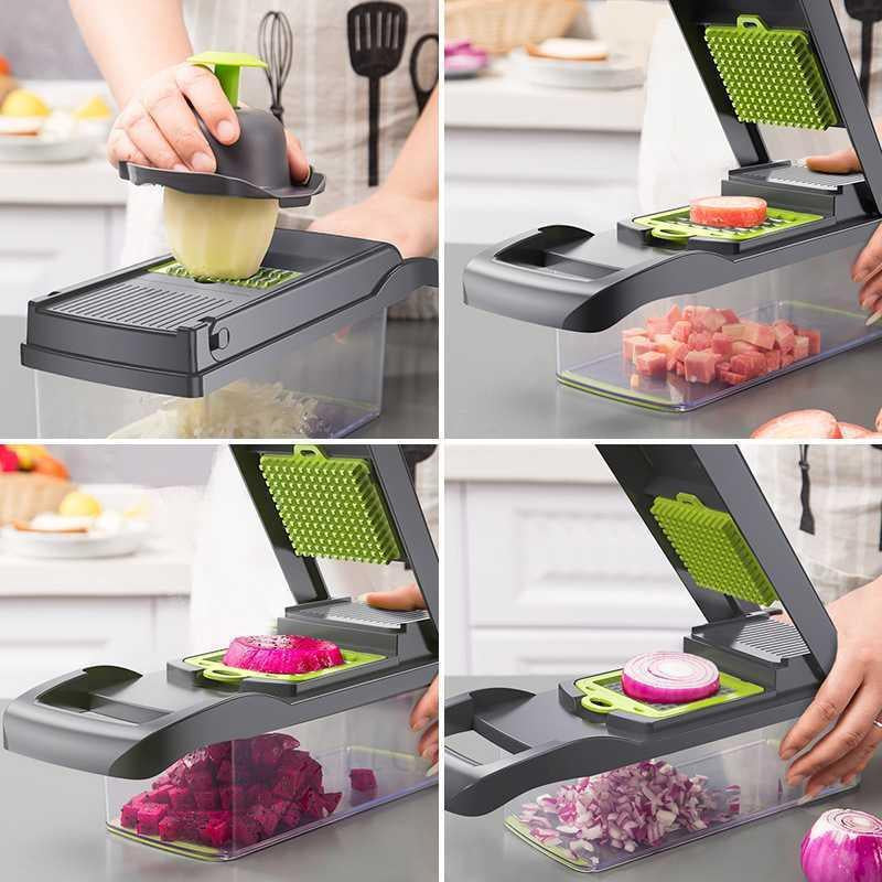 Vegetable Chopper with Storage Container